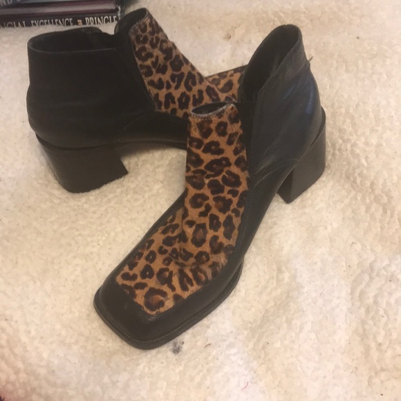 Boots Blk Leather - Picture 4 of 4